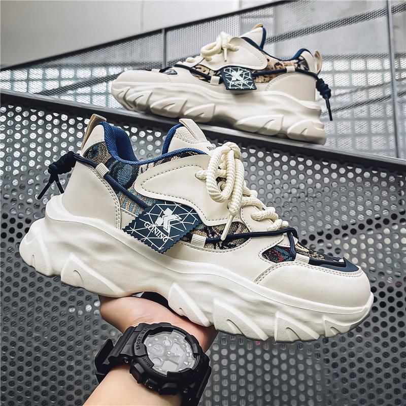 Men s shoes autumn versatile leisure junior high school students running soft-soled sports men s thick-soled heightening little white dad trendy shoes 39
Men s shoes autumn versatile leisure junior high school students running soft-soled sports men s thick-soled heightening little white dad trendy shoes 39