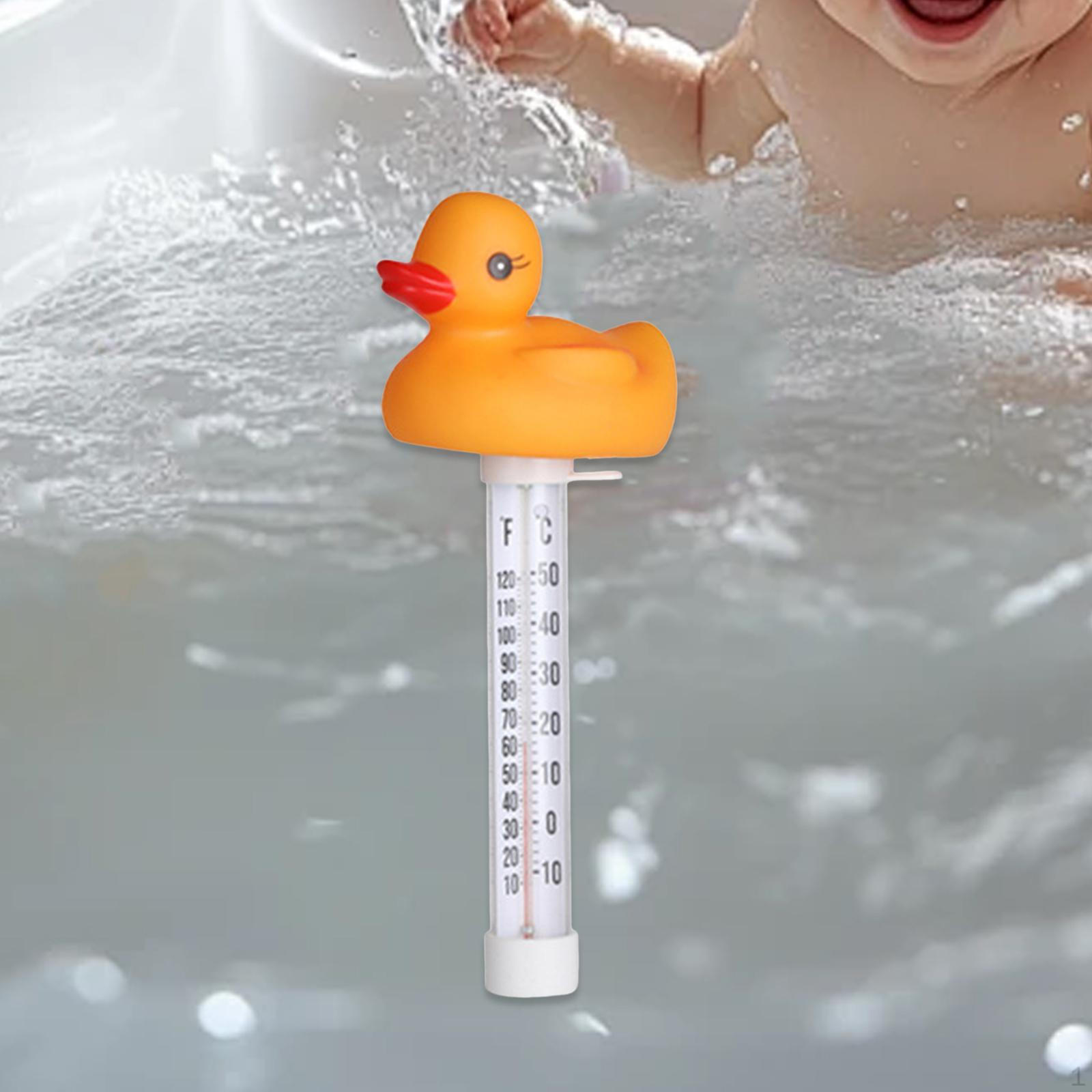 Floating Pool Thermometer Easy Reading Animal Design Funny Portable Water for Baby Bath Duck
Floating Pool Thermometer Easy Reading Animal Design Funny Portable Water for Baby Bath Duck