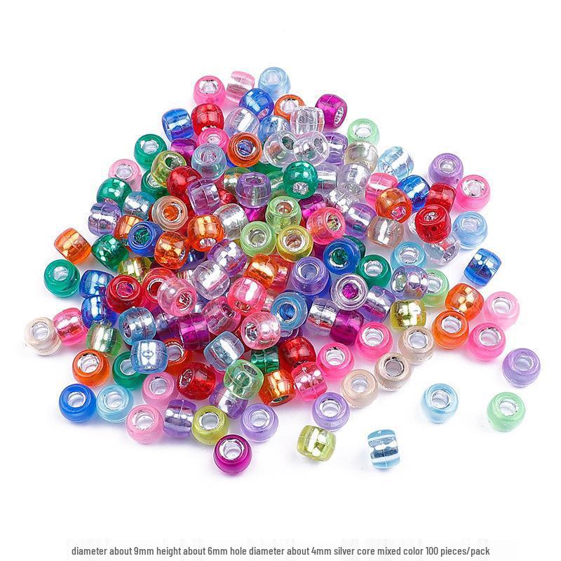 Разноцветные акриловые бусины-рис с большими отверстиями для изготовления украшений своими руками Approx. 100 pieces/package
Разноцветные акриловые бусины-рис с большими отверстиями для изготовления украшений своими руками Approx. 100 pieces/package