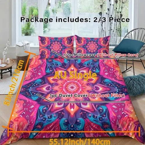 Psychedelic Graffiti Duvet Cover Duvet Cover With Psychedelic Graffiti Pattern Suitable For Children Kids Adults Soft Breathable EU Single(135*200cm)3pcs
Psychedelic Graffiti Duvet Cover Duvet Cover With Psychedelic Graffiti Pattern Suitable For Children Kids Adults Soft Breathable EU Single(135*200cm)3pcs