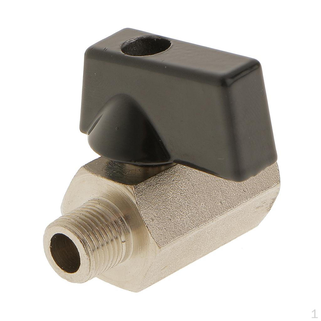 Mini Brass , 1/8 Inch NPT Male to Female, Full Port Flow Valves Resistance
Mini Brass , 1/8 Inch NPT Male to Female, Full Port Flow Valves Resistance