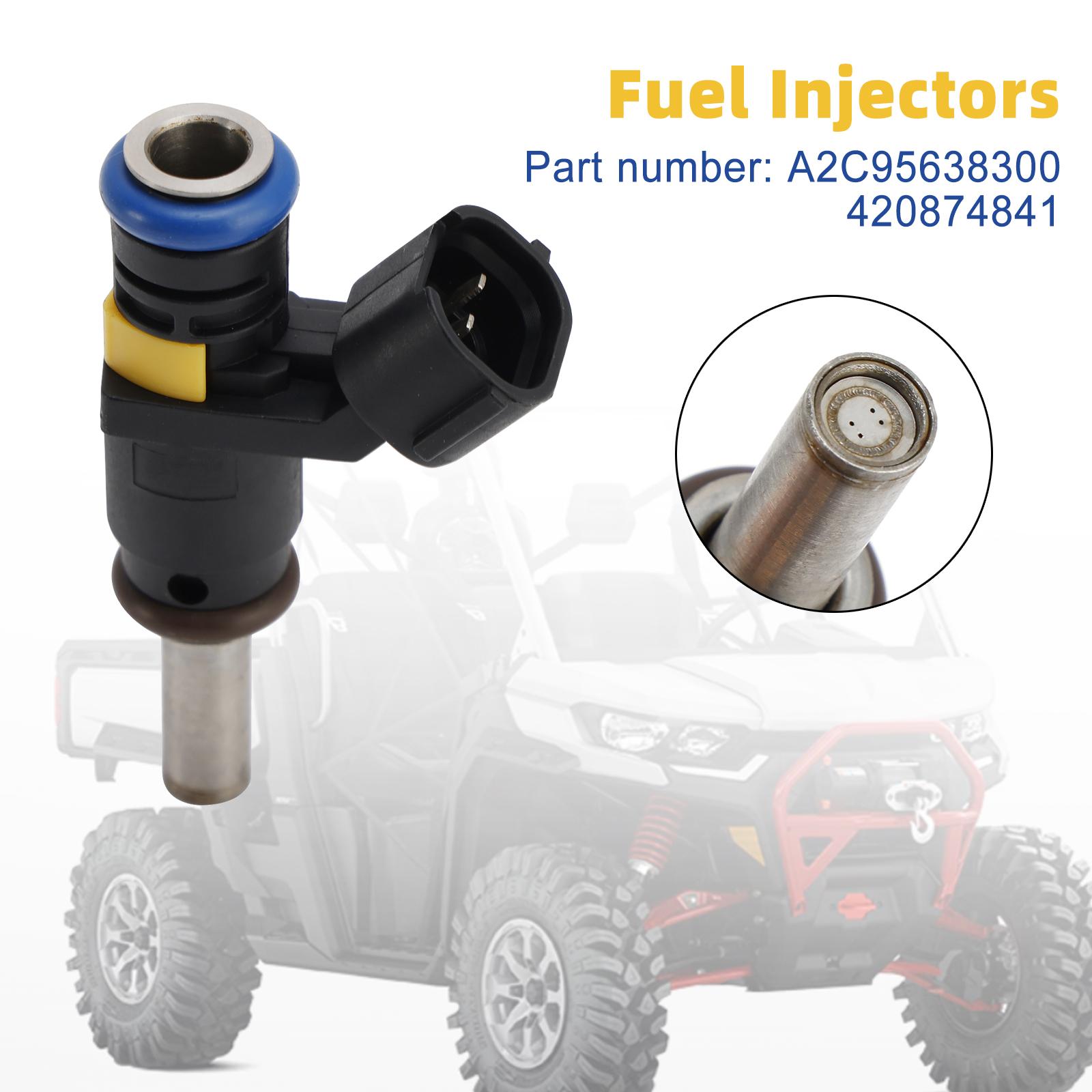 A2C95638300 Fuel Injectors Fit Can-Am Outlander 450 Renegade 850 Defender HD10 2016-2019
A2C95638300 Fuel Injectors Fit Can-Am Outlander 450 Renegade 850 Defender HD10 2016-2019