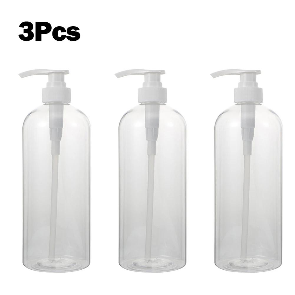 Bathroom Home Bottles Soap Dispenser Shower Storage Transparent 3pcs 500ml Container Cream Lotion Portable Pump білий
Bathroom Home Bottles Soap Dispenser Shower Storage Transparent 3pcs 500ml Container Cream Lotion Portable Pump білий