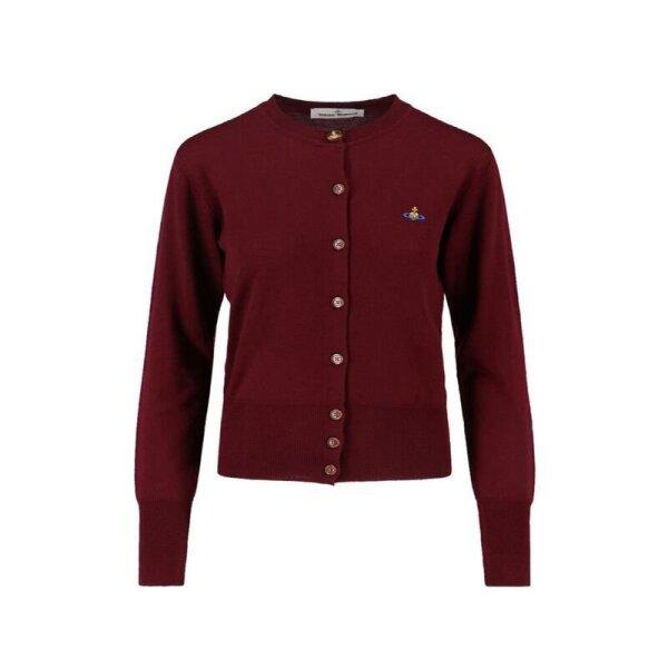 Vivienne Westwood Virgin Wool Cardigan Red 1803002p Y0006 H4 S
Vivienne Westwood Virgin Wool Cardigan Red 1803002p Y0006 H4 S