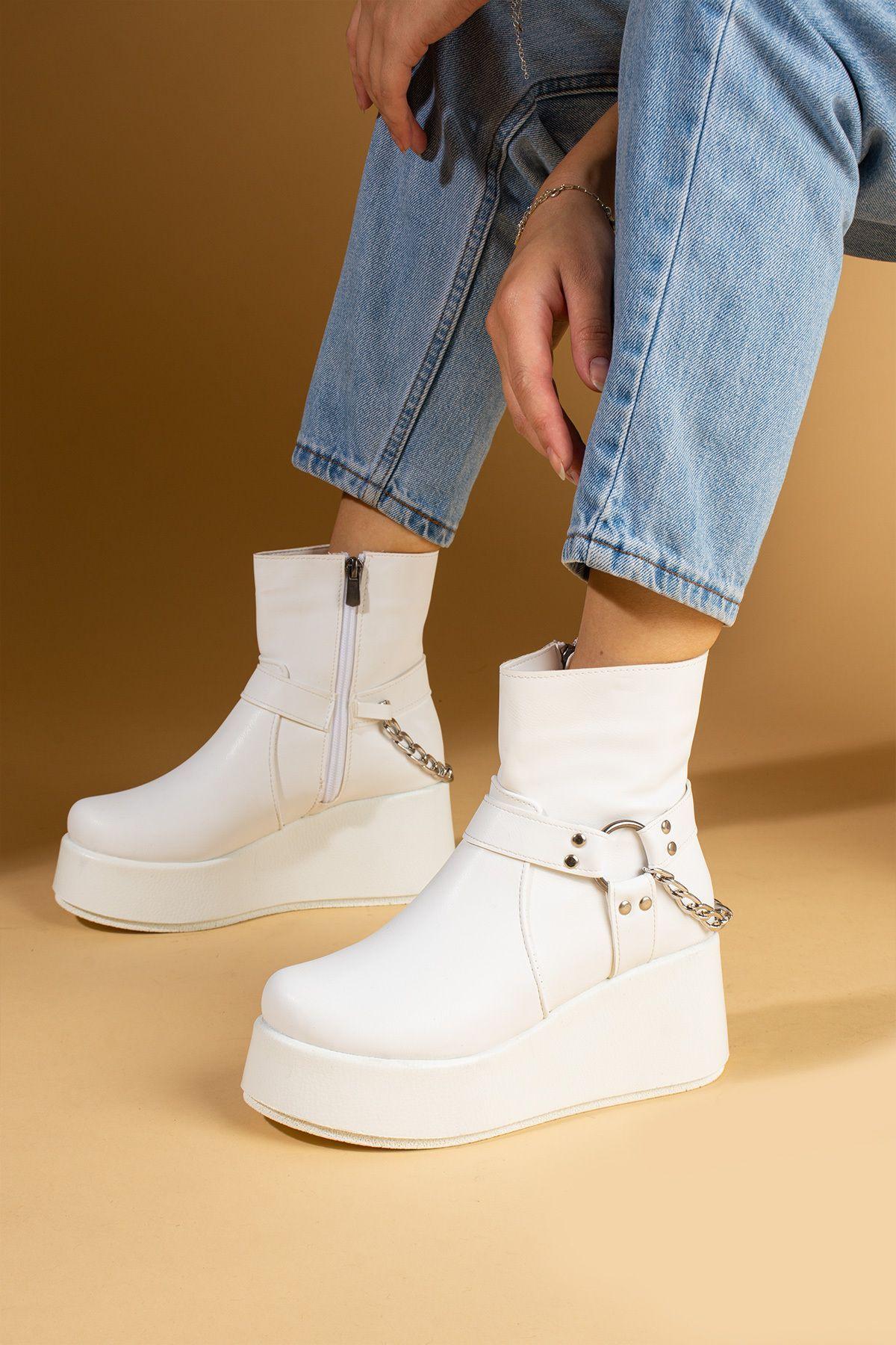 Женские современные стильные модные женские белые стильные ботинки на платформе с белой цепочкой на высокой мягкой подошве 37
Женские современные стильные модные женские белые стильные ботинки на платформе с белой цепочкой на высокой мягкой подошве 37