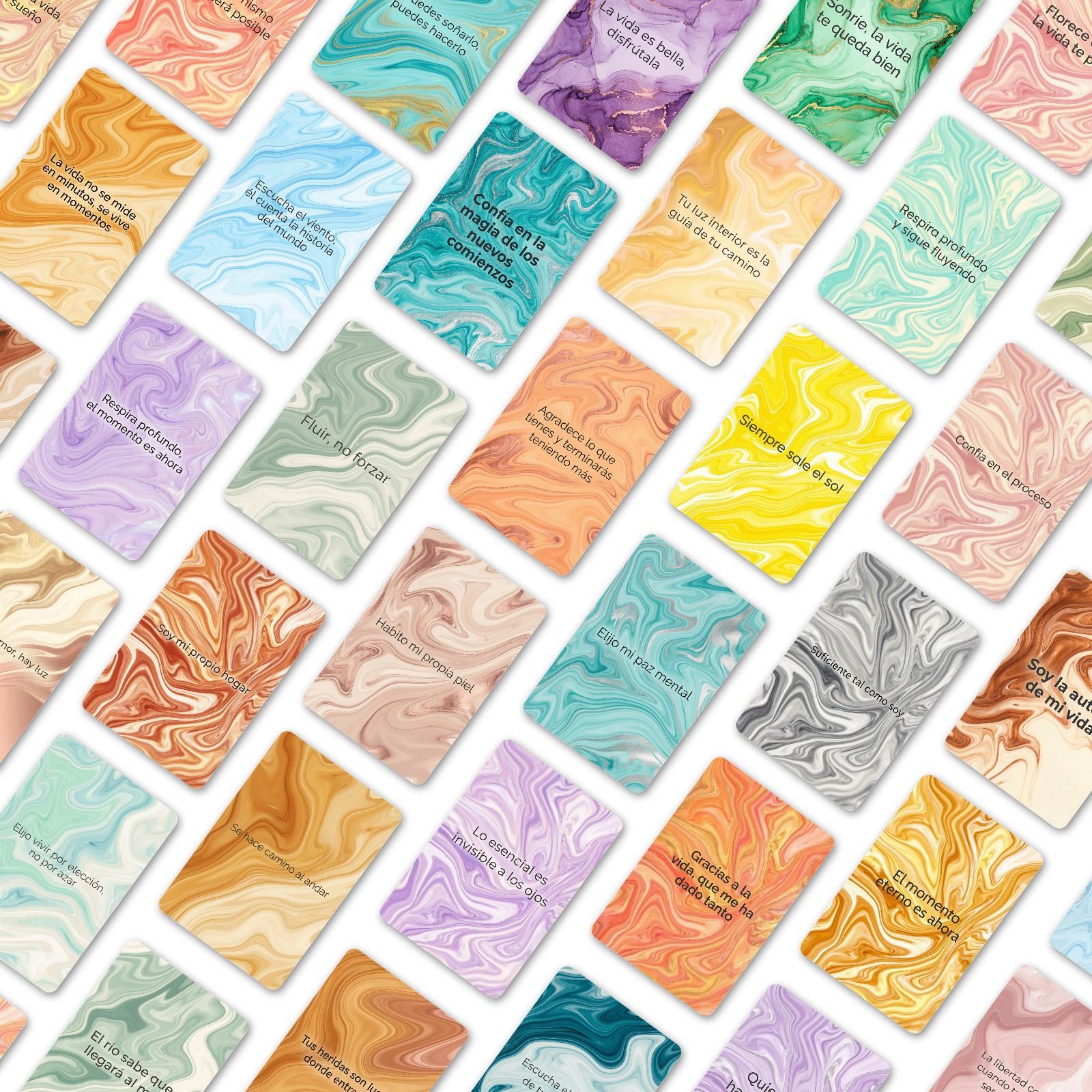 36 Spanish Flow Art Inspirational Cards Streaming Color Texture Positive Energy Quotes Collection Blessing Cards RXHB0508
36 Spanish Flow Art Inspirational Cards Streaming Color Texture Positive Energy Quotes Collection Blessing Cards RXHB0508