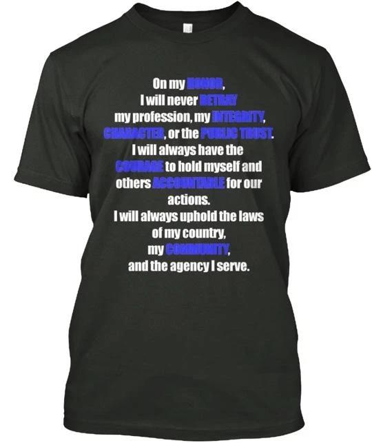 Law Enforcement Oath T shirt Made in the USA Size S to 5XL M
Law Enforcement Oath T shirt Made in the USA Size S to 5XL M