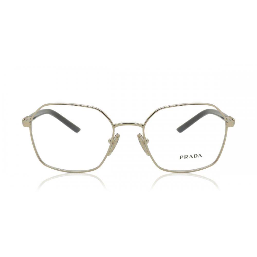 Prada Pr 55yv Zvn1o1 Women Eyeglasses Pale Gold/53 
Prada Pr 55yv Zvn1o1 Women Eyeglasses Pale Gold/53