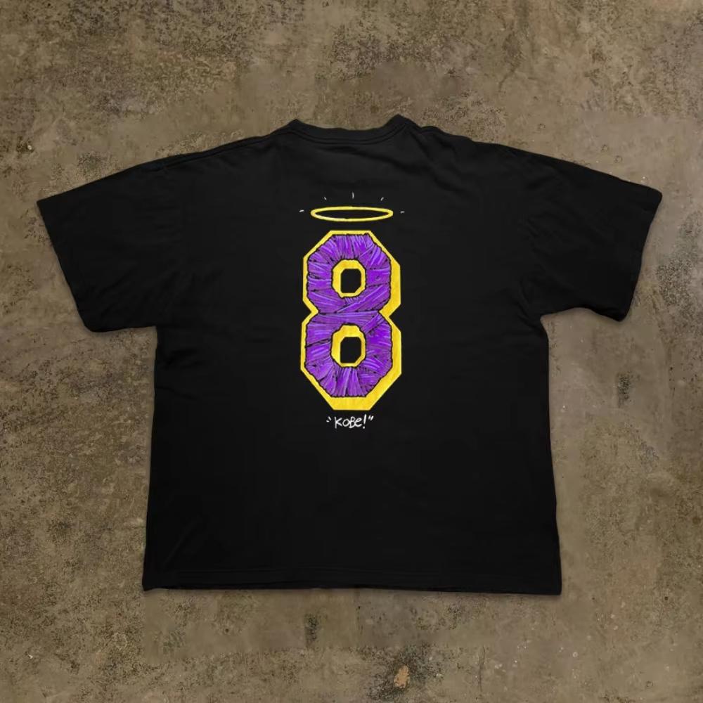 Commemorative Black Mamba Bryant Digital 8 Short Sleeve Handsome T-Shirt Basketball Street Trendy Men Summer Harajuku XXXXXL
Commemorative Black Mamba Bryant Digital 8 Short Sleeve Handsome T-Shirt Basketball Street Trendy Men Summer Harajuku XXXXXL