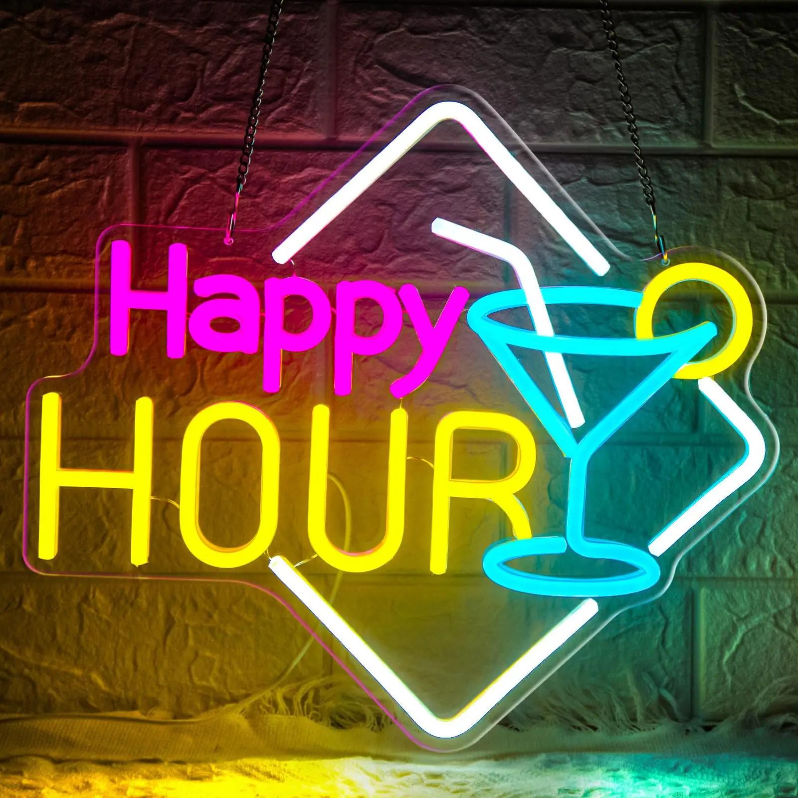 Happy Hour Neon Sign Dimmable Cocktails for Home Bar Cocktails Bar Pub Man Cave Restaurant Hotel Party Window Wall Decor
Happy Hour Neon Sign Dimmable Cocktails for Home Bar Cocktails Bar Pub Man Cave Restaurant Hotel Party Window Wall Decor