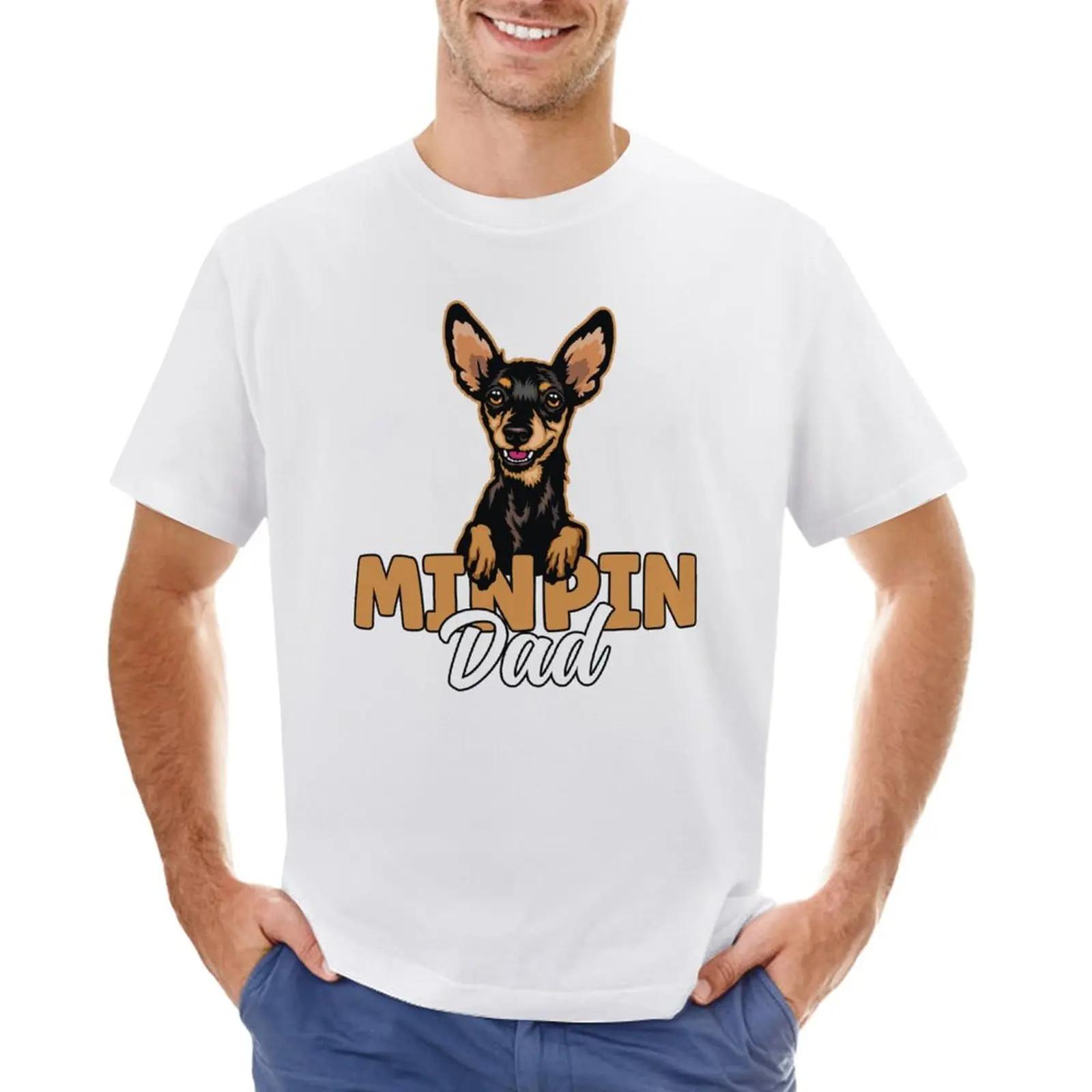Boys Animal Print Shirt Tops Mens Funny T Shirts Min Pin Dad Iature Scher Dog Father TShirt S
Boys Animal Print Shirt Tops Mens Funny T Shirts Min Pin Dad Iature Scher Dog Father TShirt S