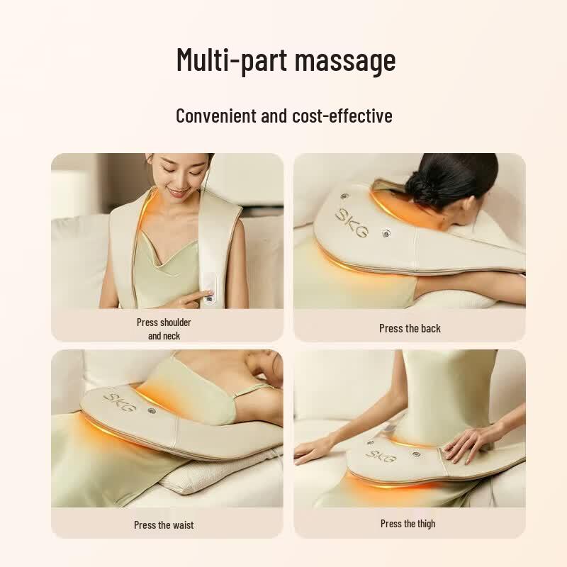 SKG H2 Deluxe Neck Massager CN plug (adapter included)
SKG H2 Deluxe Neck Massager CN plug (adapter included)