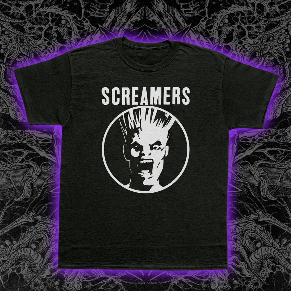 Screamers T-Shirt Synth Punk Electro-Punk 70s LA Punk Cult Band Tee S-5XL S
Screamers T-Shirt Synth Punk Electro-Punk 70s LA Punk Cult Band Tee S-5XL S