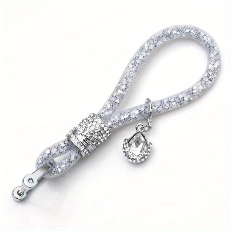 1 шт. Блестящий брелок для ключей автомобиля со стразами для женщин, гламурный аксессуар для ключей с блестящими кристаллами синий
1 шт. Блестящий брелок для ключей автомобиля со стразами для женщин, гламурный аксессуар для ключей с блестящими кристаллами синий