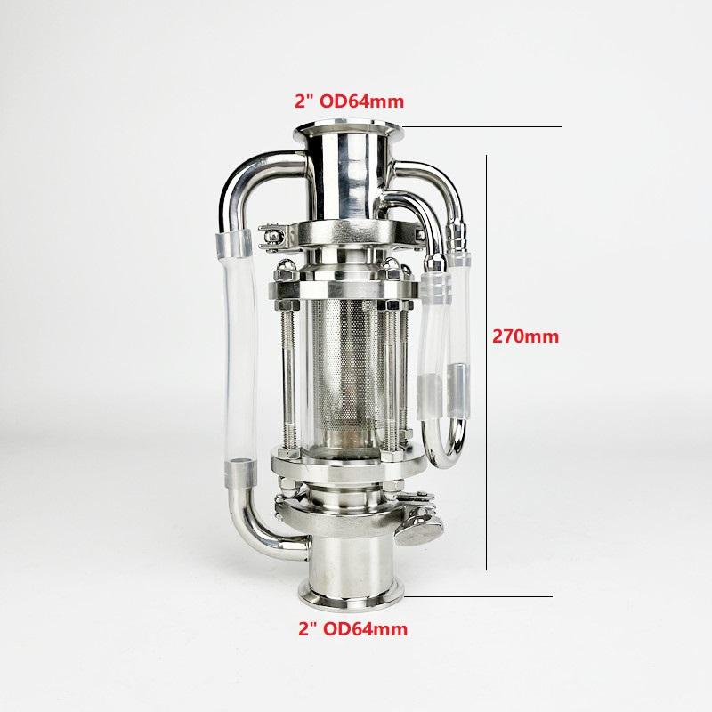 2 (51mm)FlangeOD64mm Soxhlet Extractor Set With Diopter And Basket,SS304 Rectification Accessories For Distillation 2
2 (51mm)FlangeOD64mm Soxhlet Extractor Set With Diopter And Basket,SS304 Rectification Accessories For Distillation 2
