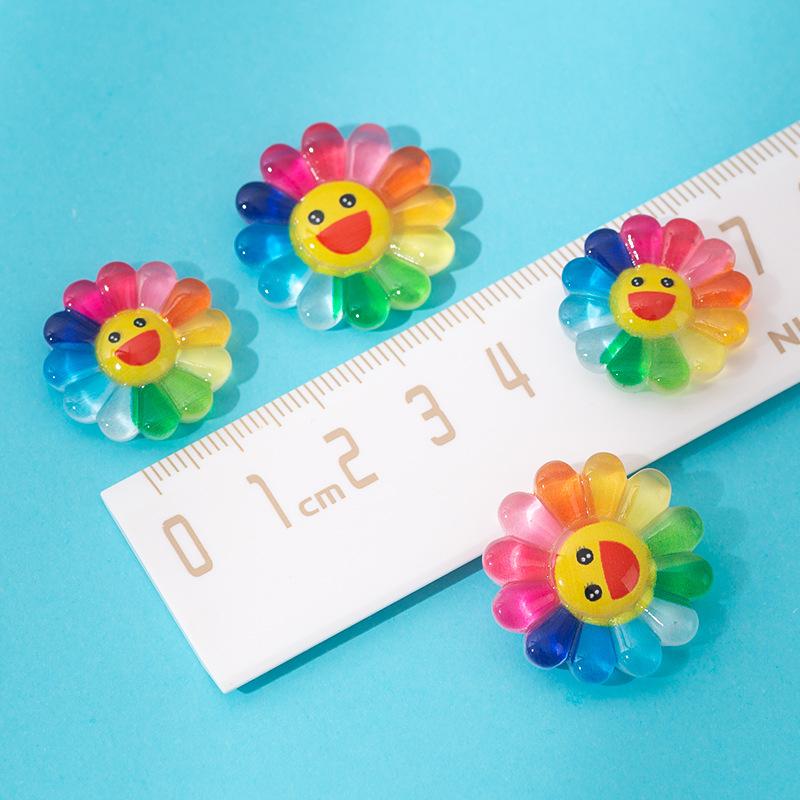 New Shell Patch Small Fresh Mobile Phone Flower Cream Gel Non-porous Colorful Smiling Face Sunflower Patch DIY Resin 10pcs Bright Face 28mm разноцветный
New Shell Patch Small Fresh Mobile Phone Flower Cream Gel Non-porous Colorful Smiling Face Sunflower Patch DIY Resin 10pcs Bright Face 28mm разноцветный