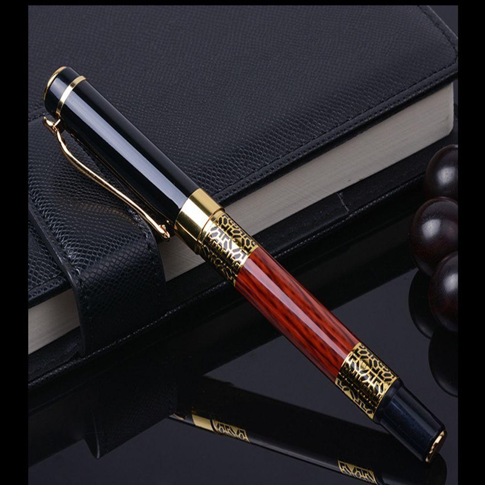 Ballpoint Writing Stationery Vintage Calligraphy Luxury Metal Business Writing Redwood Fountain Pen
Ballpoint Writing Stationery Vintage Calligraphy Luxury Metal Business Writing Redwood Fountain Pen