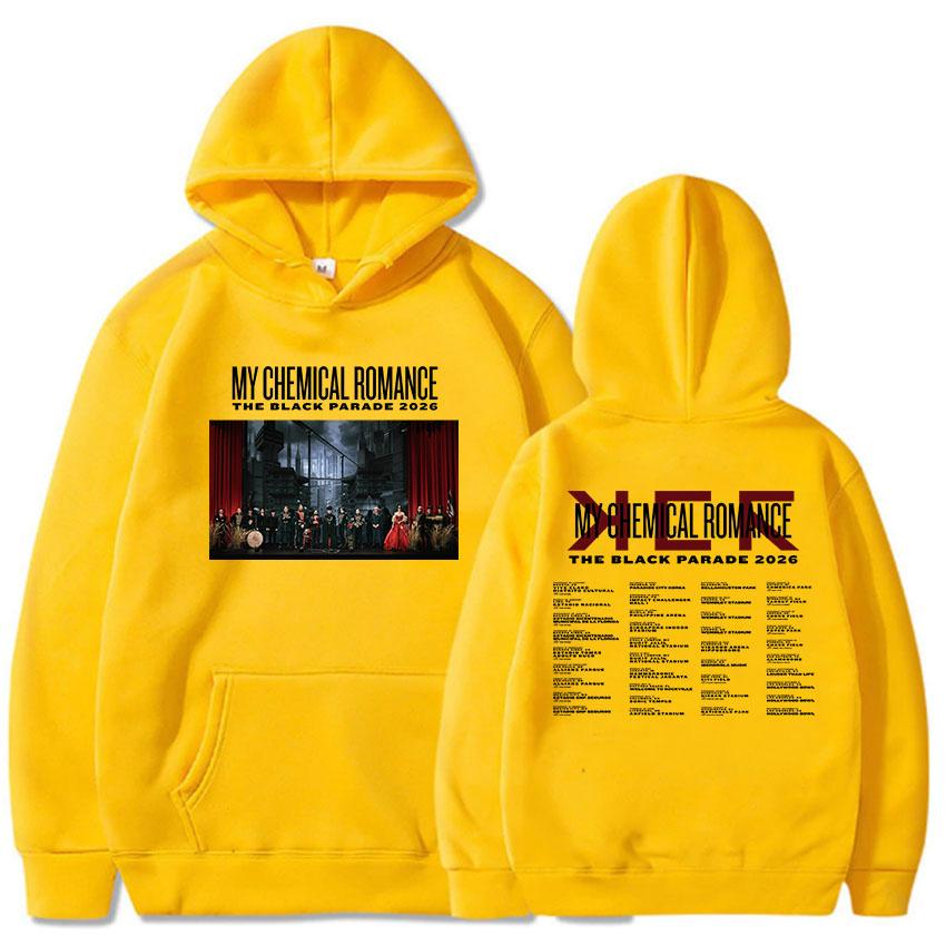 THE BLACK PARADE 2026 Tour Hoodies My Chemical Romance Band Graphic Sweatshirt Long Sleeve Fleece Hooded Pullovers Tops XXXL
THE BLACK PARADE 2026 Tour Hoodies My Chemical Romance Band Graphic Sweatshirt Long Sleeve Fleece Hooded Pullovers Tops XXXL