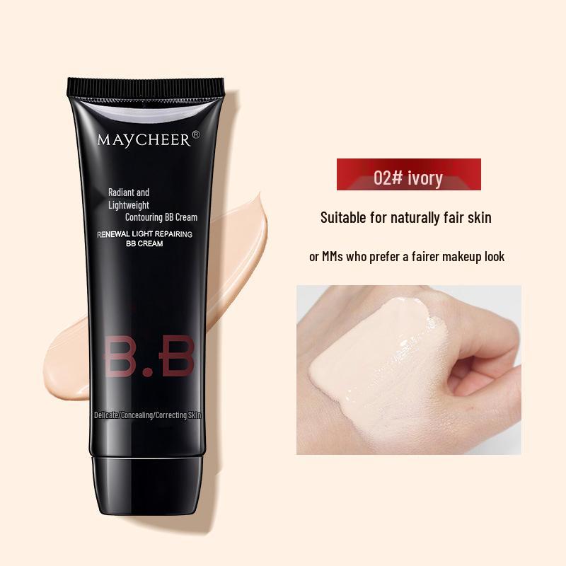 MeiXiEr MAYCHEER Triple Effect BB Cream 60ml: Moisturizing, Translucent, and Concealing Natural Makeup Cream
MeiXiEr MAYCHEER Triple Effect BB Cream 60ml: Moisturizing, Translucent, and Concealing Natural Makeup Cream