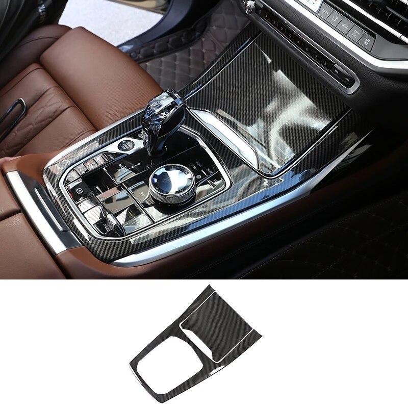 Car Gear Shift Multimedia Frame Water Cup Holder ABS Decoration Cover Sticker Auto Interior Accessories For BMW X5 G05 2018-21 вуглецевого волокна, чорного кольору
Car Gear Shift Multimedia Frame Water Cup Holder ABS Decoration Cover Sticker Auto Interior Accessories For BMW X5 G05 2018-21 вуглецевого волокна, чорного кольору