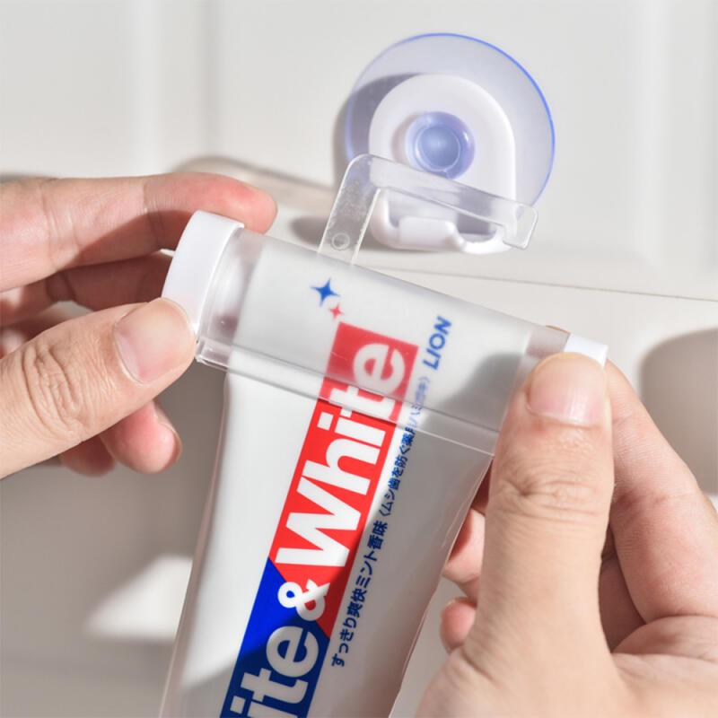Suction-type toothpaste squeezer holder, twist-type toothpaste dispenser white
Suction-type toothpaste squeezer holder, twist-type toothpaste dispenser white