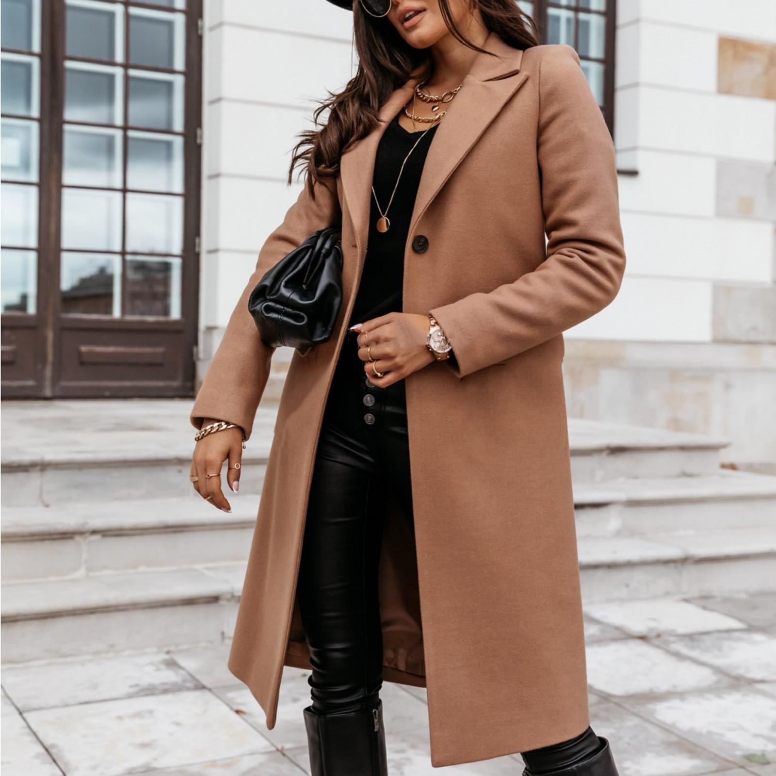 Модный женский осенне-зимний короткий кардиган с длинным рукавом и открытой передней частью, однотонное длинное пальто XXXL хаки
Модный женский осенне-зимний короткий кардиган с длинным рукавом и открытой передней частью, однотонное длинное пальто XXXL хаки