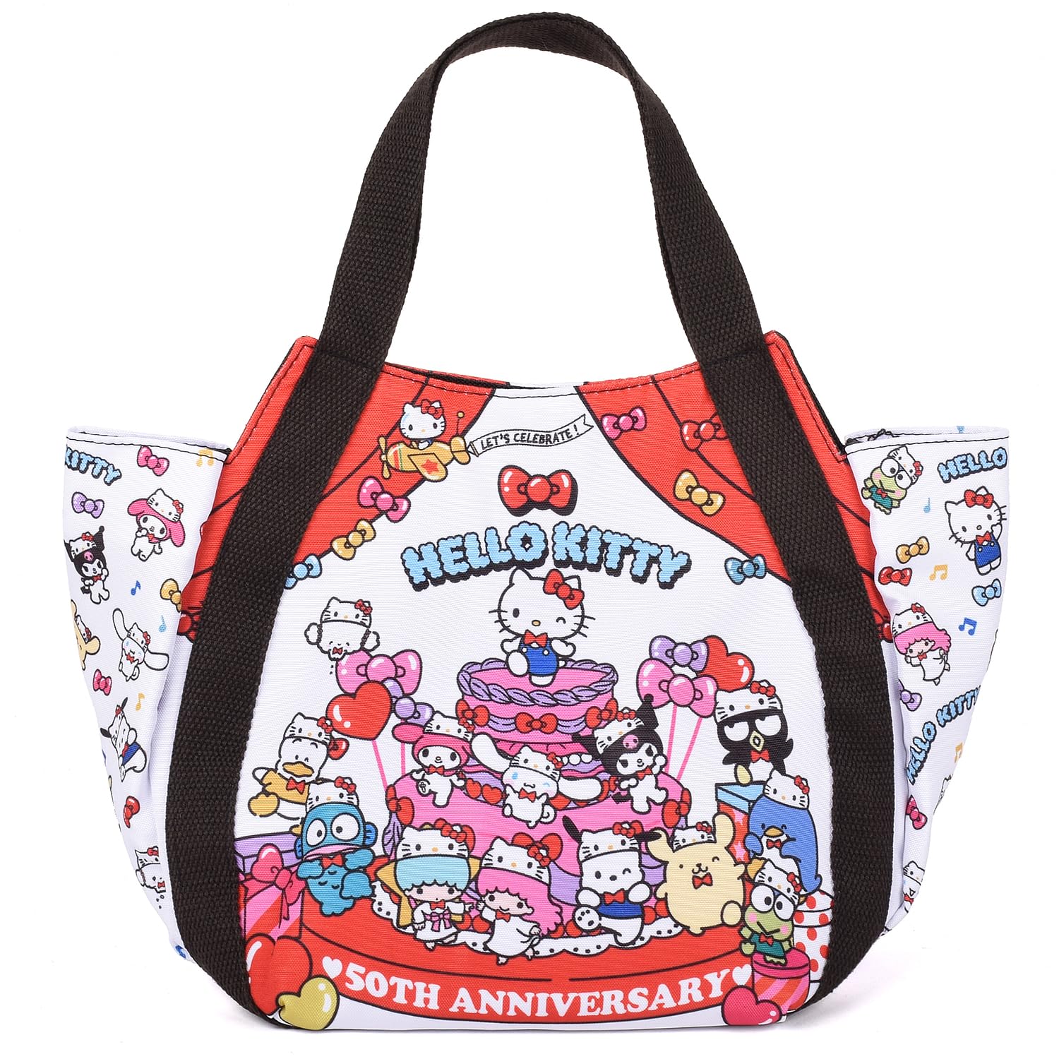 Lelotte Hello Kitty 50th Anniversary Goods Сумка-тоут Мини-сумка Маленькая эко-сумка Kitty Sanrio Взрослые Дети (КТ4893)
Lelotte Hello Kitty 50th Anniversary Goods Сумка-тоут Мини-сумка Маленькая эко-сумка Kitty Sanrio Взрослые Дети (КТ4893)