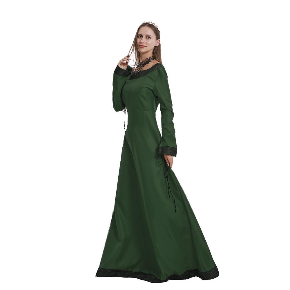 2025 New European & American Style Medieval Long Sleeve Slim Fit Dress 2XL зелений
2025 New European & American Style Medieval Long Sleeve Slim Fit Dress 2XL зелений