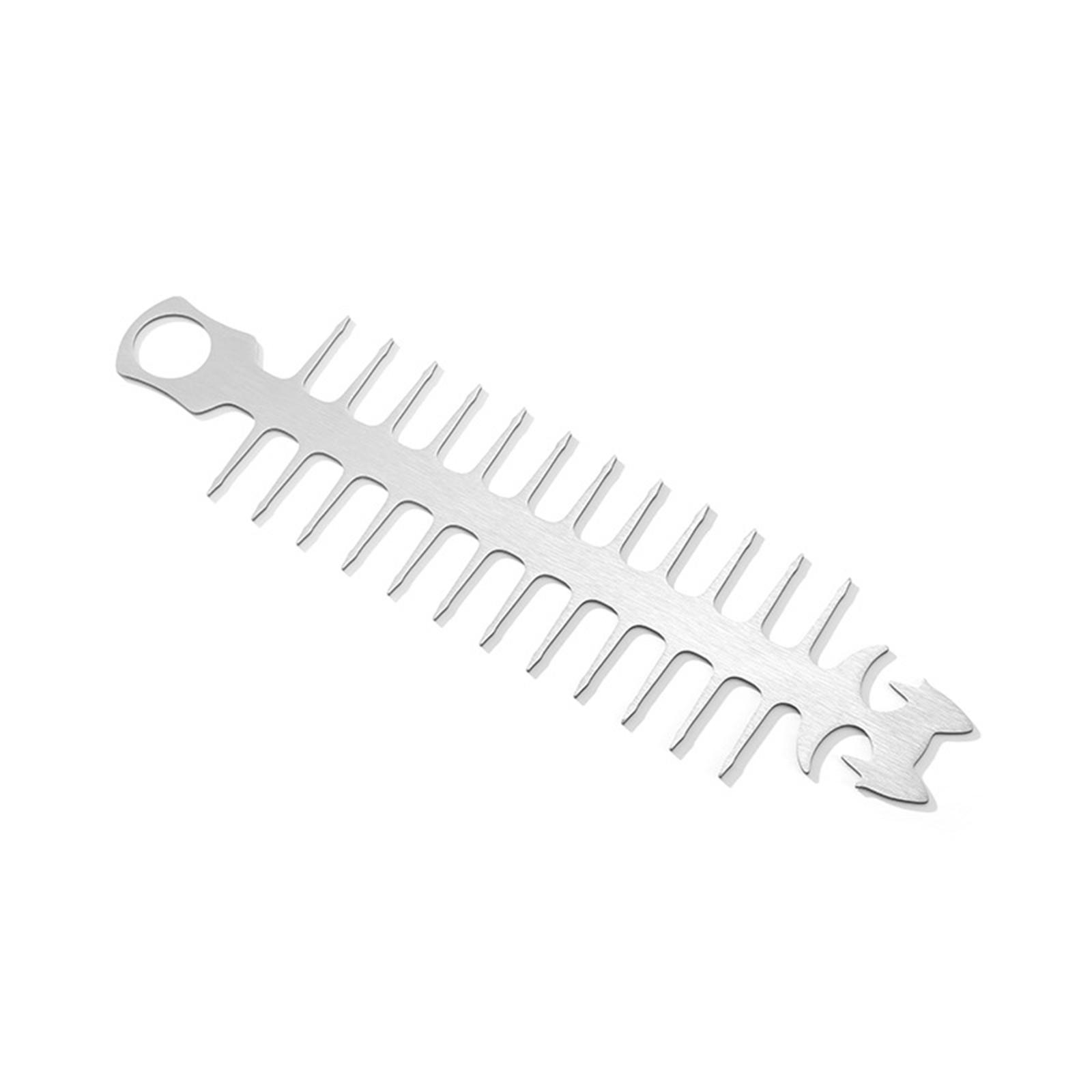 Fish Bone Skewers 304 Stainless Steel Reusable Metal Kebab Skewers For Outdoor Camping Barbecue Meat Piercing Tool cat face #1
Fish Bone Skewers 304 Stainless Steel Reusable Metal Kebab Skewers For Outdoor Camping Barbecue Meat Piercing Tool cat face #1