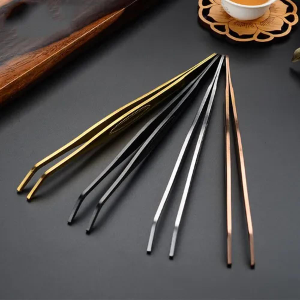 Withc Particles Stainless Steel Tweezers Anti-slip Tea Tweezers Cocktail Garnish Tongs DIY
Withc Particles Stainless Steel Tweezers Anti-slip Tea Tweezers Cocktail Garnish Tongs DIY