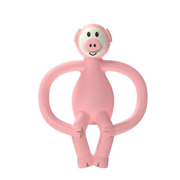 Мягкий силиконовый прорезыватель Matchstick Monkey, насадка, свинья-обезьянка, корейские детские товары
Мягкий силиконовый прорезыватель Matchstick Monkey, насадка, свинья-обезьянка, корейские детские товары