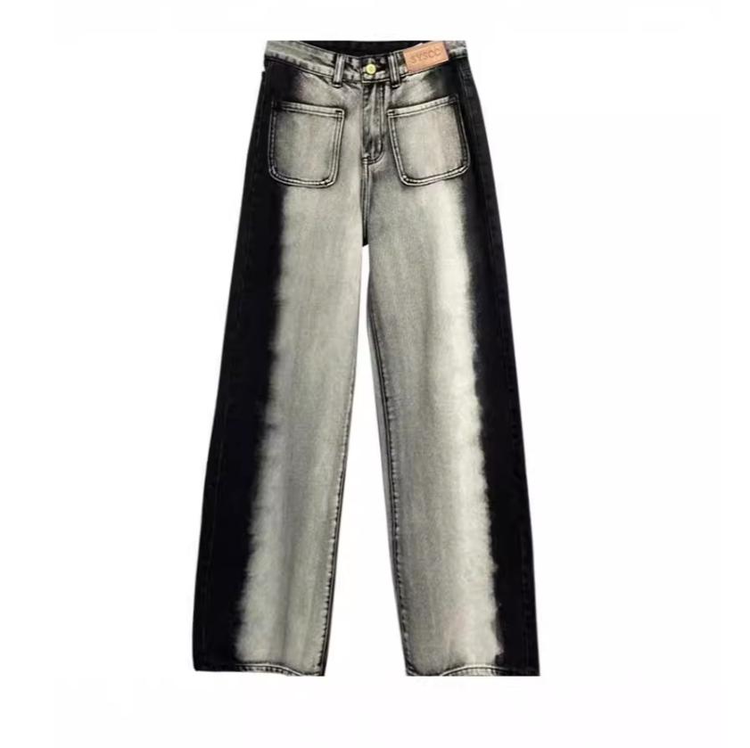 Американский дизайн с контрастными цветами. Прямые брюки с высокой талией. Негабаритные широкие джинсы для женщин. Свободный крой. Утягивающие универсальные и длинные джинсы. 2XL белый/чёрный
Американский дизайн с контрастными цветами. Прямые брюки с высокой талией. Негабаритные широкие джинсы для женщин. Свободный крой. Утягивающие универсальные и длинные джинсы. 2XL белый/чёрный