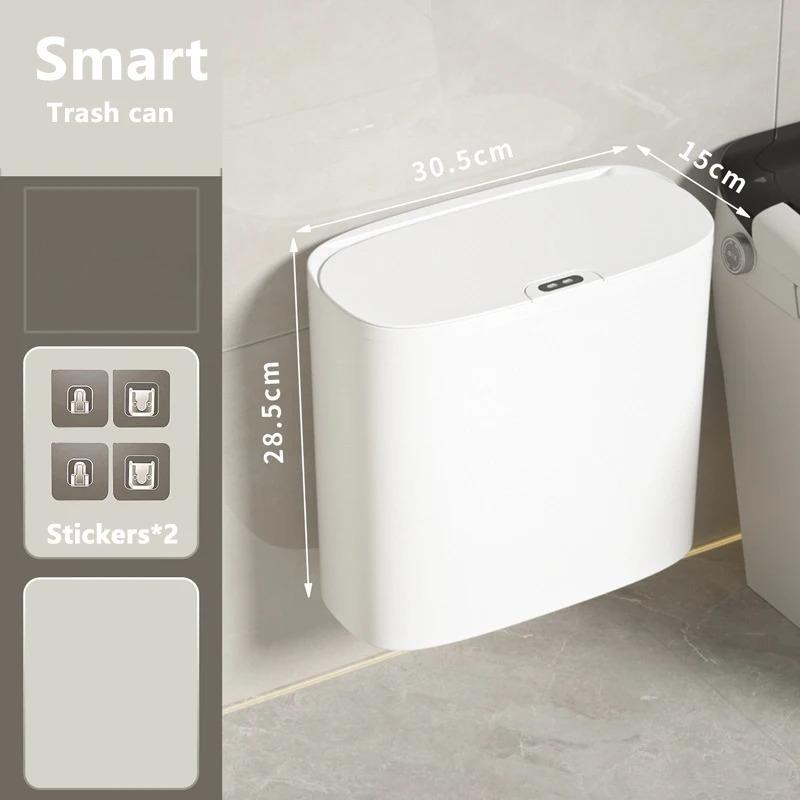 For Poubelle Intelligente Murale De 14l Pour Salle De Bains, Poubelle Étanche À Capteur Automatique, Poubelle Étroite Pour Cuisi
For Poubelle Intelligente Murale De 14l Pour Salle De Bains, Poubelle Étanche À Capteur Automatique, Poubelle Étroite Pour Cuisi