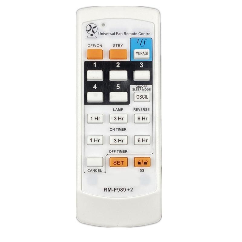 Ceiling Fan Remote Control Replace for Universal Ceiling Fan Conditioning Remote Controller Repalcement for RM-F989+2 1
Ceiling Fan Remote Control Replace for Universal Ceiling Fan Conditioning Remote Controller Repalcement for RM-F989+2 1