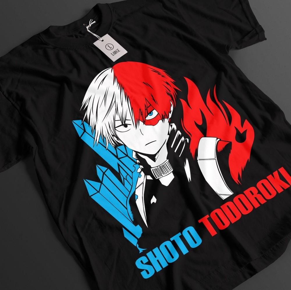 My Hero Academia Shirt Shoto Todoroki Tshirt Deku All Might Top MHA Unisex Tee L
My Hero Academia Shirt Shoto Todoroki Tshirt Deku All Might Top MHA Unisex Tee L
