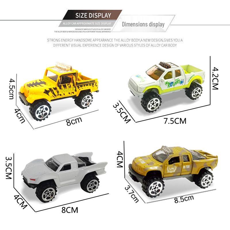 Off-road 1:64 Alloy Car Model - Eight Colors, Slide Toy for Boys, Simulated Metal Vehicle.
Off-road 1:64 Alloy Car Model - Eight Colors, Slide Toy for Boys, Simulated Metal Vehicle.