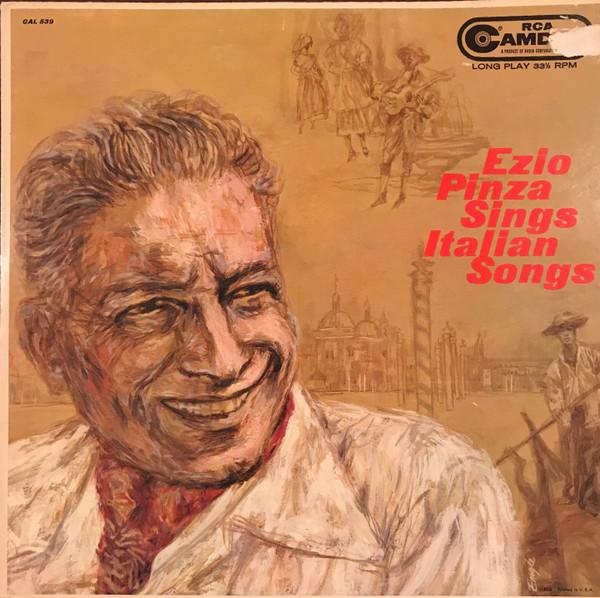 LP Record EZIO PINZA - Sings Italian Songs CAL539 RCA Camden 1959 US Classical Used
LP Record EZIO PINZA - Sings Italian Songs CAL539 RCA Camden 1959 US Classical Used