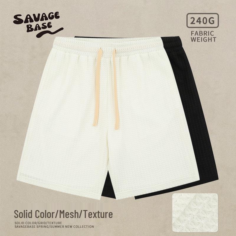 Мужские дышащие повседневные шорты вафельной текстуры - Однотонные, легкие, универсальные (Коллекция 2025 г.) XL чёрный
Мужские дышащие повседневные шорты вафельной текстуры - Однотонные, легкие, универсальные (Коллекция 2025 г.) XL чёрный