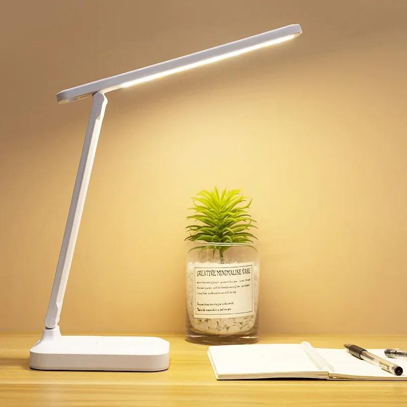 Folding Table Lamp Eye Protection Touch Dimmable LED Desk Lamp Bedroom Bedside Study Student Reading USB Plug-in Night Light
Folding Table Lamp Eye Protection Touch Dimmable LED Desk Lamp Bedroom Bedside Study Student Reading USB Plug-in Night Light