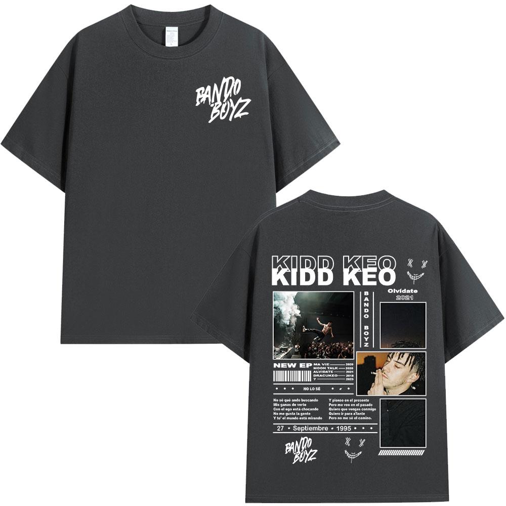 Rapper Kidd Keo Bando Boyz Tour Merch T-shirts Men Women Fashion Hip Hop Street T-shirt Summer Casual Cotton Oversized T Shirts XL
Rapper Kidd Keo Bando Boyz Tour Merch T-shirts Men Women Fashion Hip Hop Street T-shirt Summer Casual Cotton Oversized T Shirts XL