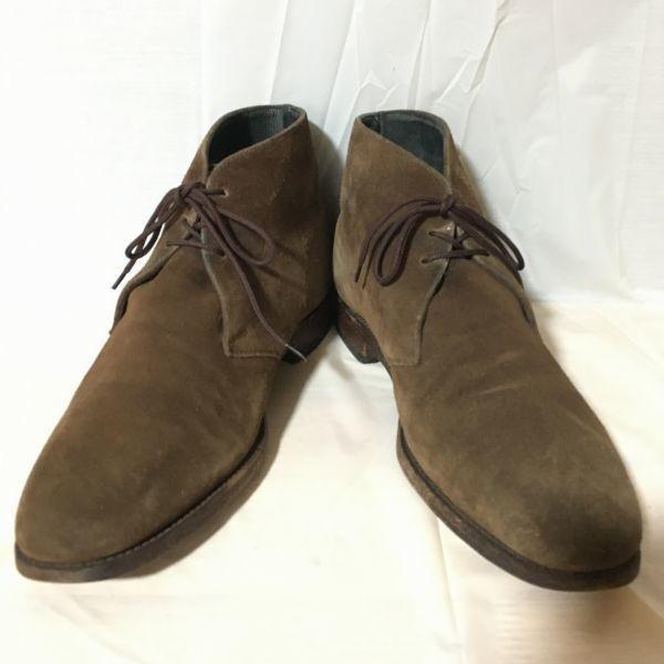 HERRING SHOES Made in England Suede Chukka Boots Dark Brown UK8
HERRING SHOES Made in England Suede Chukka Boots Dark Brown UK8