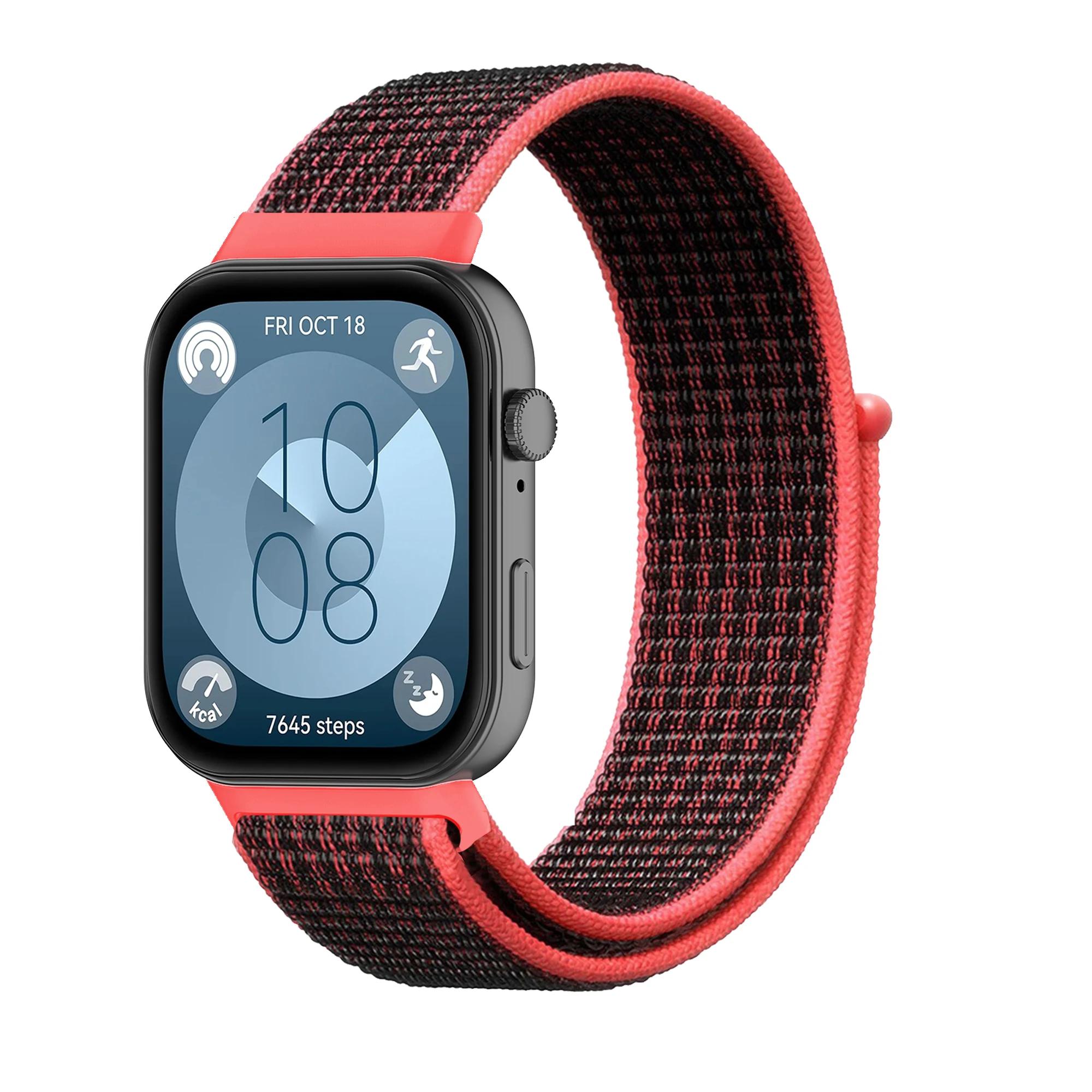 nylon Loop for HUAWEI watch fit 3 4 pro strap smartwatch accessories sport wristband bracelet correa for HUAWEI watch fit 4 band for Huawei Fit 3 4 красный черный
nylon Loop for HUAWEI watch fit 3 4 pro strap smartwatch accessories sport wristband bracelet correa for HUAWEI watch fit 4 band for Huawei Fit 3 4 красный черный