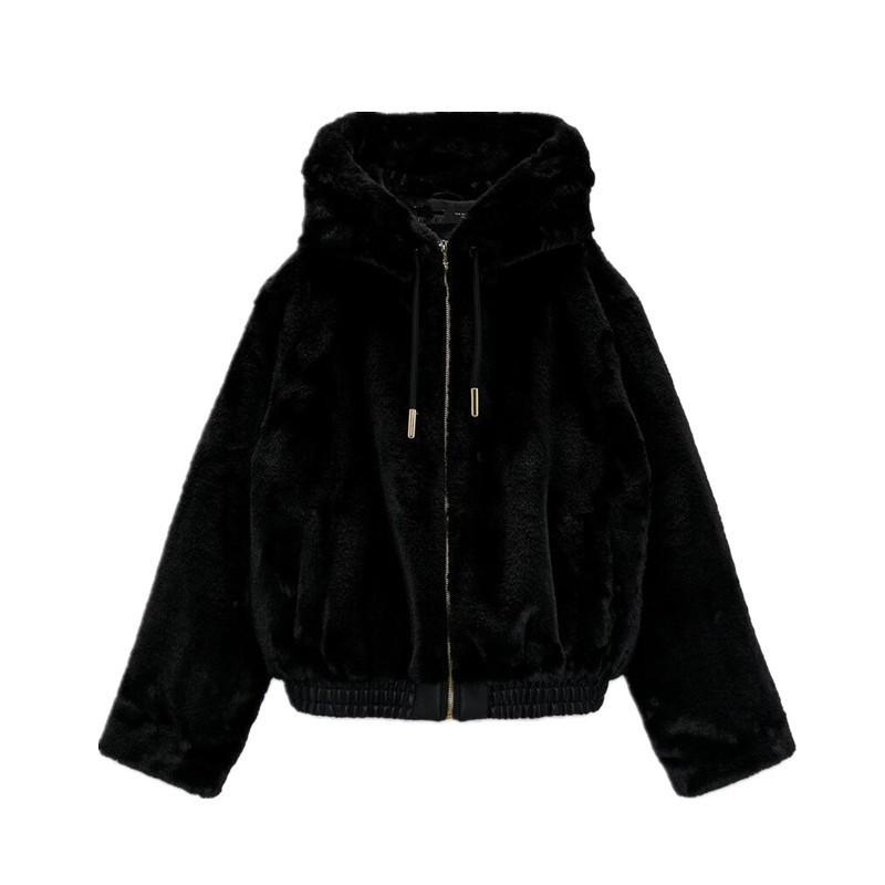 Женская зимняя куртка с капюшоном из искусственного меха - европейский и американский стиль Extra Small
Женская зимняя куртка с капюшоном из искусственного меха - европейский и американский стиль Extra Small