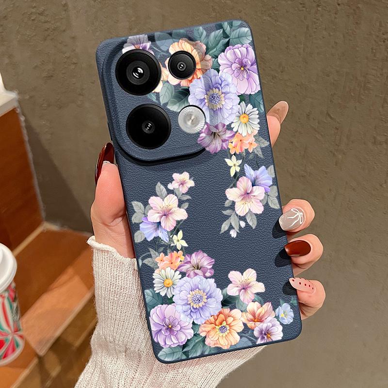 М який чохол з текстурою шкіри TPU з квітковим принтом для Xiaomi 13T Pro Poco X7 X6 Redmi Note 14 Pro 13 12 11 10 Pro Ударостійкий тонкий матовий чохол для телефону Redmi Note 13 Pro 4G синій
М який чохол з текстурою шкіри TPU з квітковим принтом для Xiaomi 13T Pro Poco X7 X6 Redmi Note 14 Pro 13 12 11 10 Pro Ударостійкий тонкий матовий чохол для телефону Redmi Note 13 Pro 4G синій