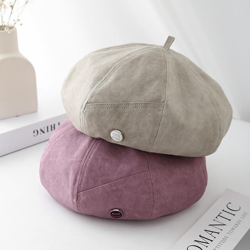 Spring beret children fashion personality letter buckle label literary retro temperament octagonal hat Adult average size 55-58cm бежевий
Spring beret children fashion personality letter buckle label literary retro temperament octagonal hat Adult average size 55-58cm бежевий