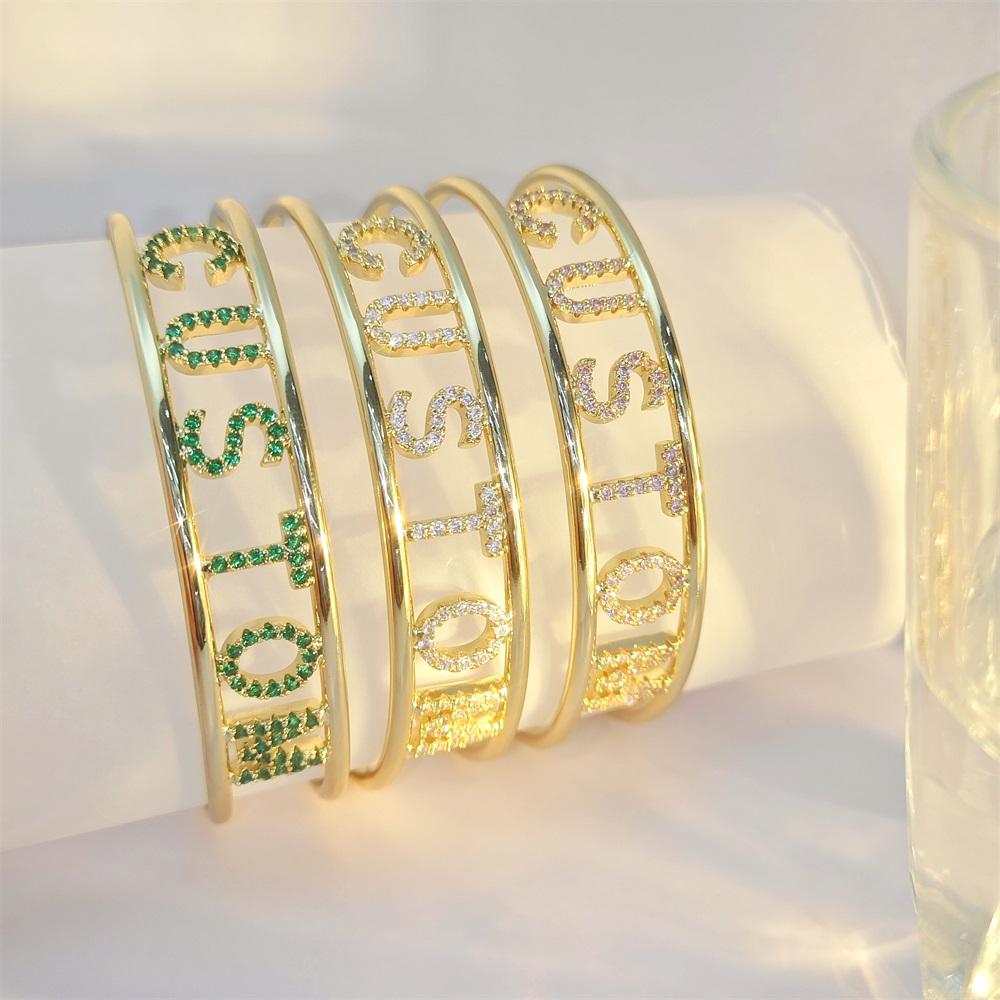 Doremi 9mm Letter Colorful Zircon Cuff Bangle Custom Initial Name Hallow Bangle Personalized Adjustable Women Gifts 1-6 letter-Gold-color белый
Doremi 9mm Letter Colorful Zircon Cuff Bangle Custom Initial Name Hallow Bangle Personalized Adjustable Women Gifts 1-6 letter-Gold-color белый