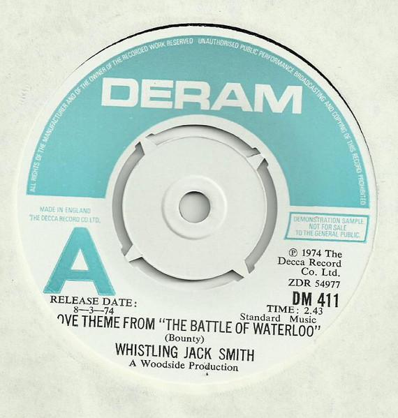 7-дюймовая пластинка WHISTLING JACK SMITH - Love Theme From The Batte Of Water DM411 Deram 1974 UK Pop Б/У
7-дюймовая пластинка WHISTLING JACK SMITH - Love Theme From The Batte Of Water DM411 Deram 1974 UK Pop Б/У