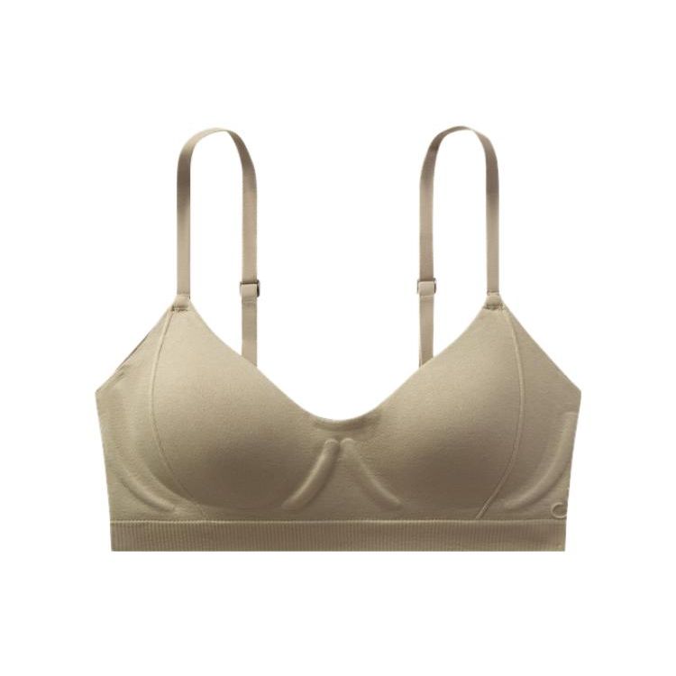 Calvin Klein Solid Color Cooling Wireless Triangle Bra Women underwear Milk-Tea QF6610AD-5G4 M
Calvin Klein Solid Color Cooling Wireless Triangle Bra Women underwear Milk-Tea QF6610AD-5G4 M