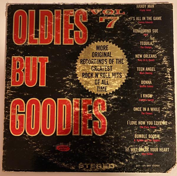 LP Record VARIOUS - Oldies But Goodies Vol. 7 SRB3187 Original Sound 1966 US Rock Used
LP Record VARIOUS - Oldies But Goodies Vol. 7 SRB3187 Original Sound 1966 US Rock Used