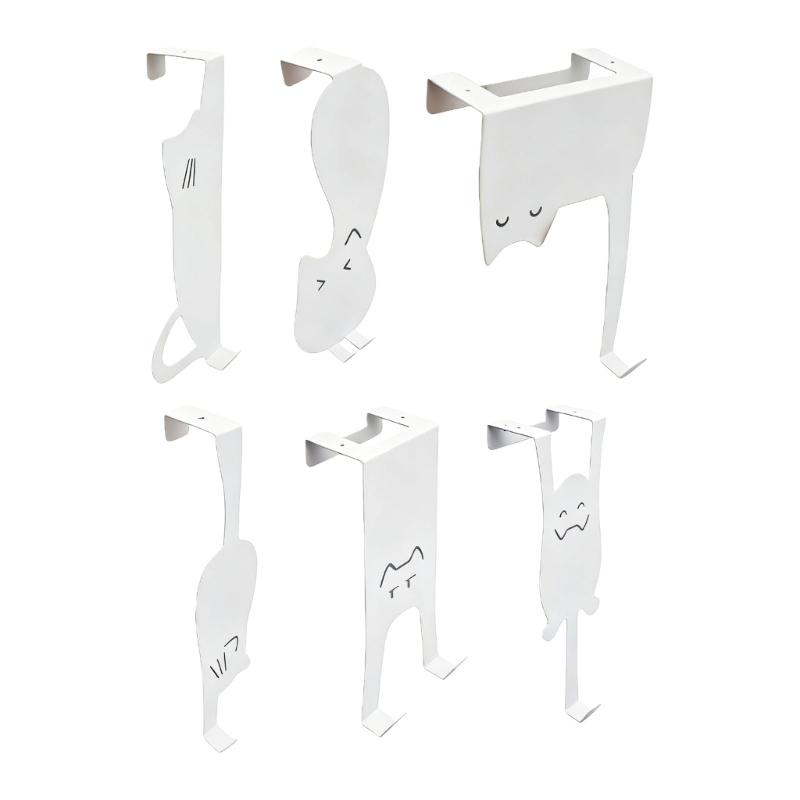 6PCS Cats Shaped Wall Hooks Metal Hangers For Hanging Coat Hats Towels Kitchen Tool Over Door Space Saving Home Decoration 1
6PCS Cats Shaped Wall Hooks Metal Hangers For Hanging Coat Hats Towels Kitchen Tool Over Door Space Saving Home Decoration 1